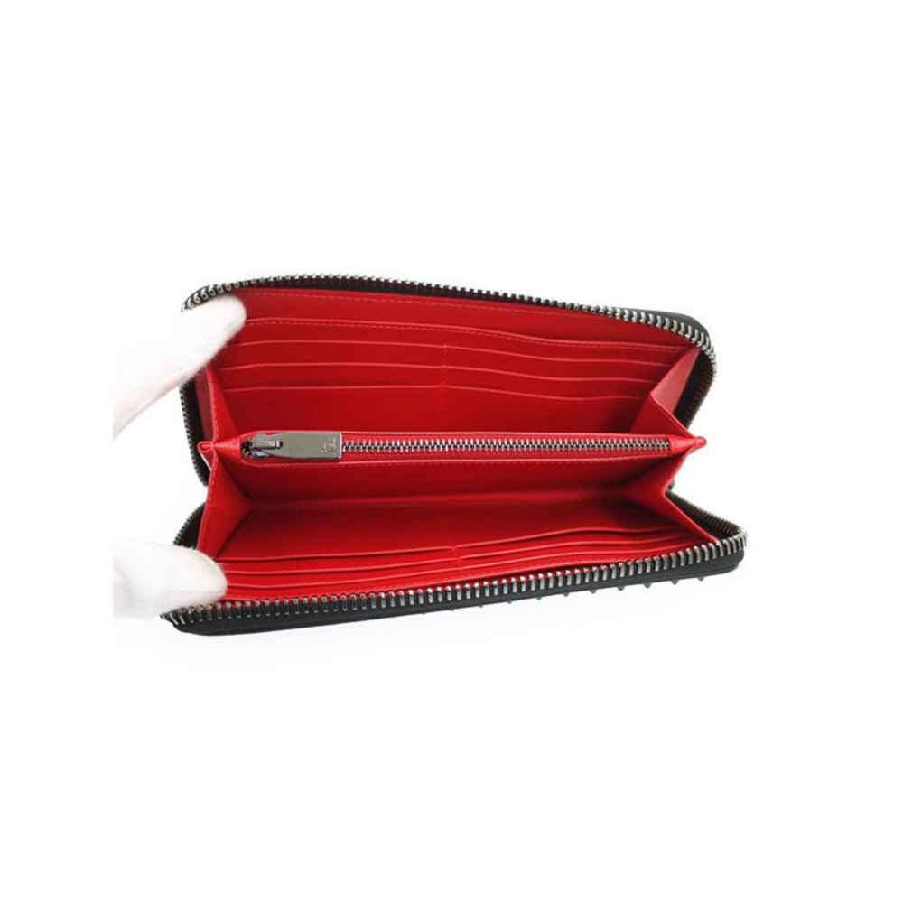 Christian Louboutin Zip Panettone Wallet Studded Long - Picture 3 of 8